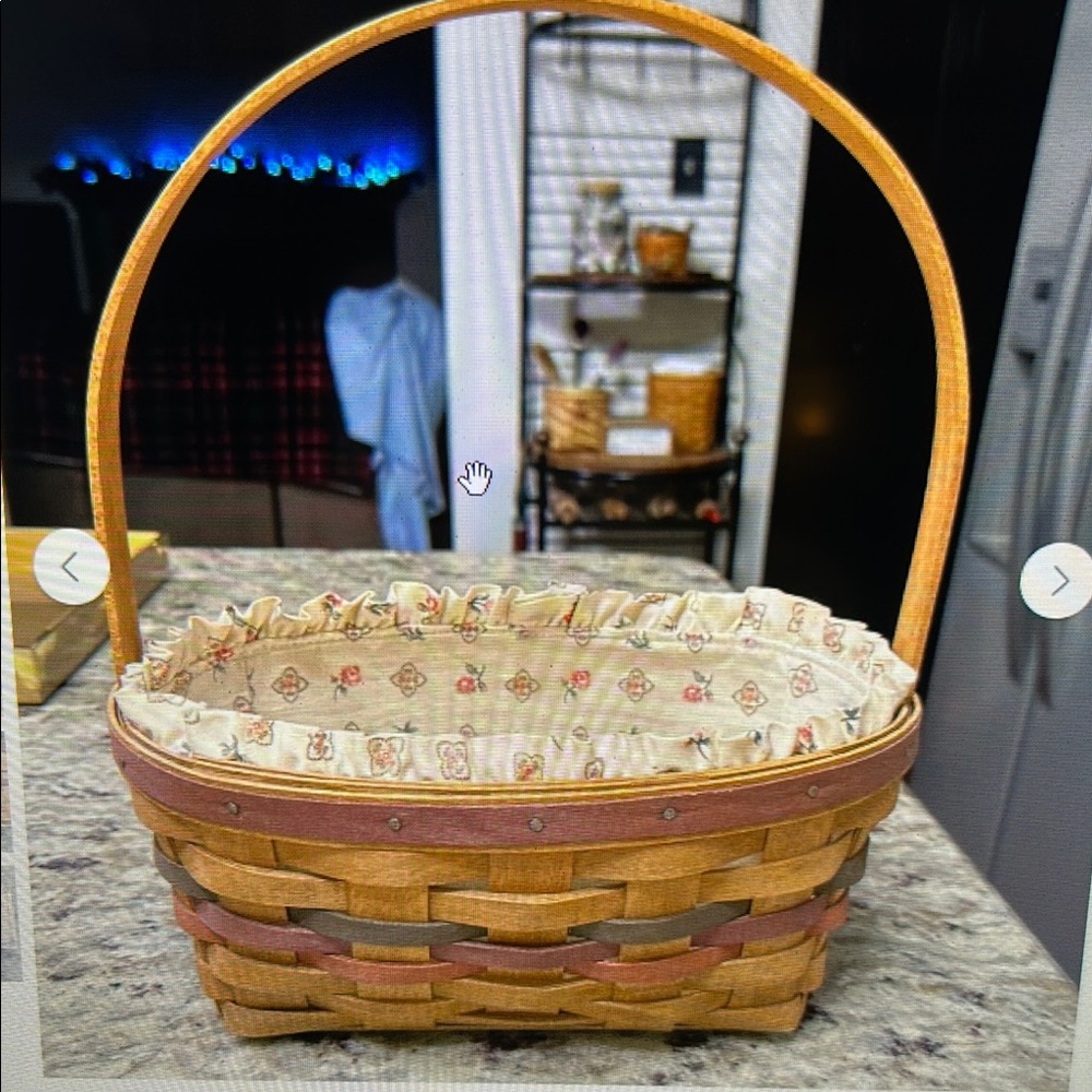 Longaberger 1992 Easter Basket Set